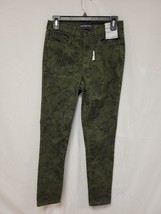 MSRP $79 Calvin Klein Womens Jeans Green Print Skinny Size 27 - £8.67 GBP
