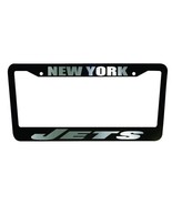 - SET of 2 - New York Jets Black Plastic License Plate Frame Truck Car V... - $23.75