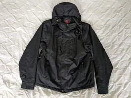 Scottevest Jacket Mens XL Revolution Coat Black Convertible Vest Hood Te... - $98.99