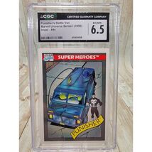 1990 Impel Marvel Universe #44 Punisher's Battle Van Rookie CGC 6.5 - $17.97