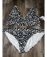 Time &amp; Tru ~ Two-Piece Swimsuit Bathing Suit Animal Print Bikini ~ 3X (2... - $37.89 CAD