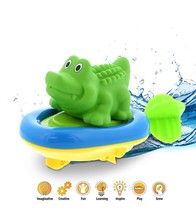 Boat Racer Buddy, Finger Puppet 3-In-1 Pull Go Baby Toddler Bath Toy- Al... - $31.99