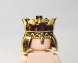 Golden King Crown Custom Minifigure D6 - $1.90