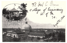 College of Engineering University of Minnesota State Fair Postcard 1906 - £11.55 GBP