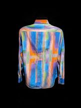 Robert Graham Wallne Colorful Long Sleeve - Men's Medium Button Down Classic Fit image 3