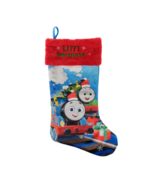 Thomas the Tank Engine &amp; Friends 18&quot; Velour Christmas Stocking NEW - £12.68 GBP