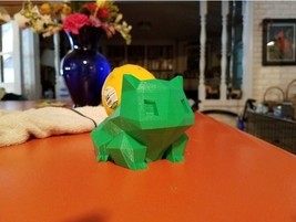 Low Poly Bulbasaur Planter Pot Hand-Made Succulent Flowers Honey  3D Print - £7.95 GBP