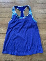* Old Navy Active Go Dry Top Youth Girl Large 10 12 blue Tank Orange Spo... - £7.89 GBP