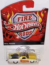 &#39;71 Chevy El Camino Custom Hot Wheels Fire Rods Series w/ Real Riders - £74.38 GBP