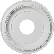 Ekena Millwork Cmp13Tr Traditional Ceiling Medallion, 13&quot;Od, Unfinished - $37.93