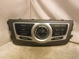 09-12 Nissan Murano Radio Control Panel 1AA0A-210150 MAQ02 - $45.50