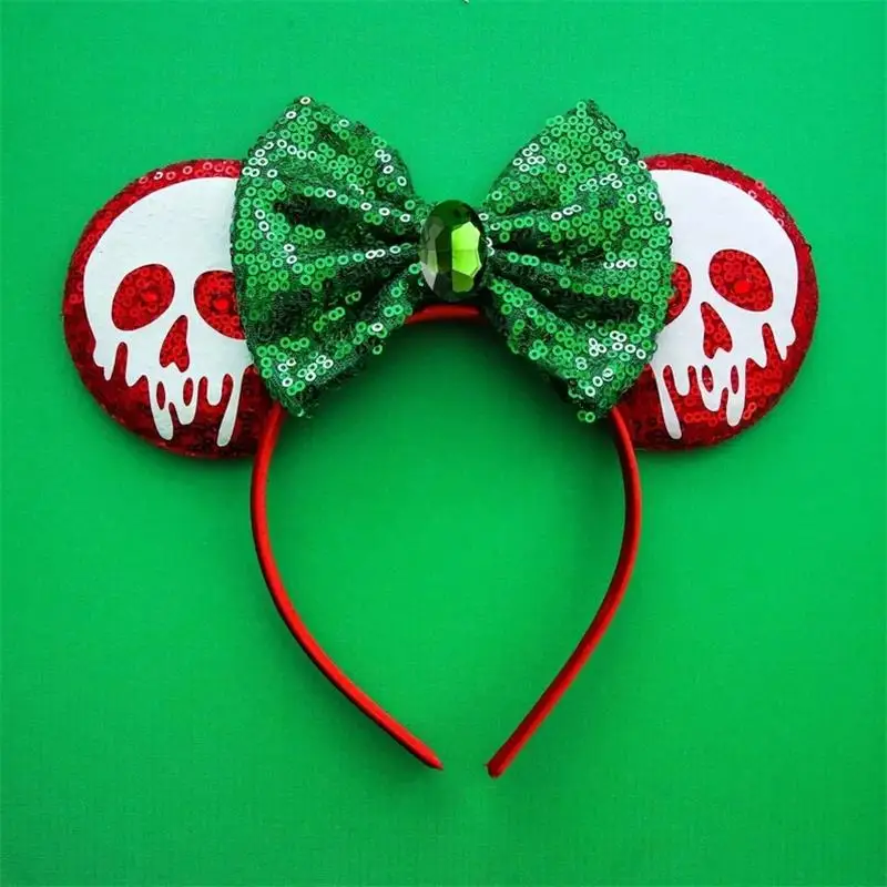 Play Halloween New Mouse Ears Headband Girls Festival Sequins A For Women Party  - £23.54 GBP
