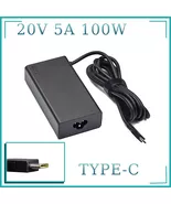 Laptop Charger 100W 20V 5A USB Type-c PD Power Adapter For Lenovo Thinkb... - $60.99+