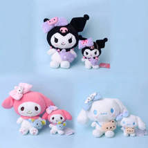 Plushies Sanrio Kuromi My Melody Cinnamoroll Plush Dolls Toys Cute Stuffed Anima - £4.24 GBP+