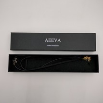 AEEVA Choker Necklaces Rope Necklace Choker Black Leather Cord Choker Necklace - £12.77 GBP