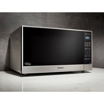 Microwave Oven Panasonic Countertop Inverter Black Stainless Steel 2.2 Cu Ft New - $230.99