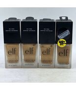 ELF Flawless Satin Foundation 320 Linen Medium Coverage .68 oz. New Lot ... - €17,54 EUR