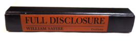 Full Disclosure -William Safire - Fiction Novel - £6.00 GBP