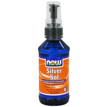 NOW Foods Silver Sol Patented Silver Supplement 10 Ppm, 4 Ounces - £11.40 GBP