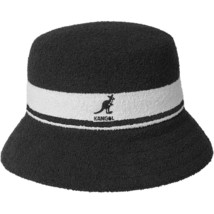 Kangol Bermuda Stripe Bucket S Casual Bucket Hat Men Women Black - $59.99