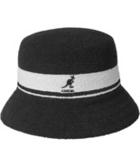 Kangol Bermuda Stripe Bucket S Casual Bucket Hat Men Women Black - €51,49 EUR