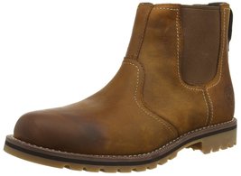 Timberland Men&#39;s Larchmont Chelsea Boot, Medium Brown Nubuck, 13 - £100.05 GBP