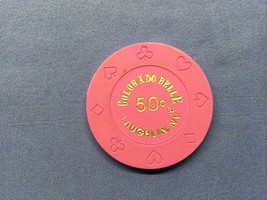 COLORADO BELLE CASINO  $.50 FIFTY CENTS CASINO CHIP - LAUGHLIN  NV - $187.59 MXN