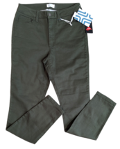 Market &amp; Spruce Womens Size 4 Olive Green Denim Stretch Jeans - $28.70