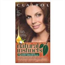 Clairol Natural Instincts 6 Light Brown Formerly 13 Hair Color *Read* - £23.45 GBP