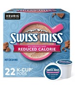 SWISS MISS REDUCED CALORIE MILK CHOCOLATE HOT COCOA KEURIG K-CUPS 22CT - €16,91 EUR
