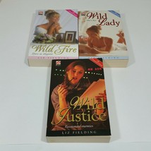 3 Beaumont Brides Paperback Books by Liz Fielding Wild Fire Lady Justice Trilogy - £12.85 GBP