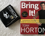 Tony Horton book and p90x dvd set - $26.00