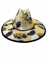 San Diego Padres Floral Printed Foco Straw Hat - $35.00