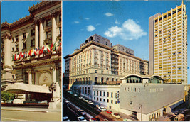 Fairmont Hotel and Tower Atop Nob Hill San Francisco California Vintage Postcard - £4.31 GBP