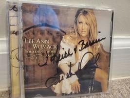 Something Worth Leaving Behind by Lee Ann Womack (CD, 2002) SIGNED - £18.62 GBP