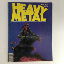 Heavy Metal Magazine May 1977 The Star-Death of Margaret Omali No Label - £56.78 GBP