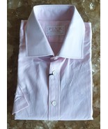 Thomas Pink Formal Poplin Halfsleeve shirt Free Worldwide Shipping T/28 - $1,401.33 MXN