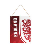 England Fan&#39;s Soccer Decorative Metal Sign 2023 FIFA Women&#39;s World Cup - $25.97 CAD+