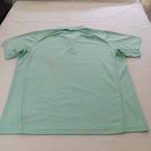 Columbia AM6669 Men Light Green PFG Omni Shade Short Sleeve Polo Shirt Chest 51" image 2