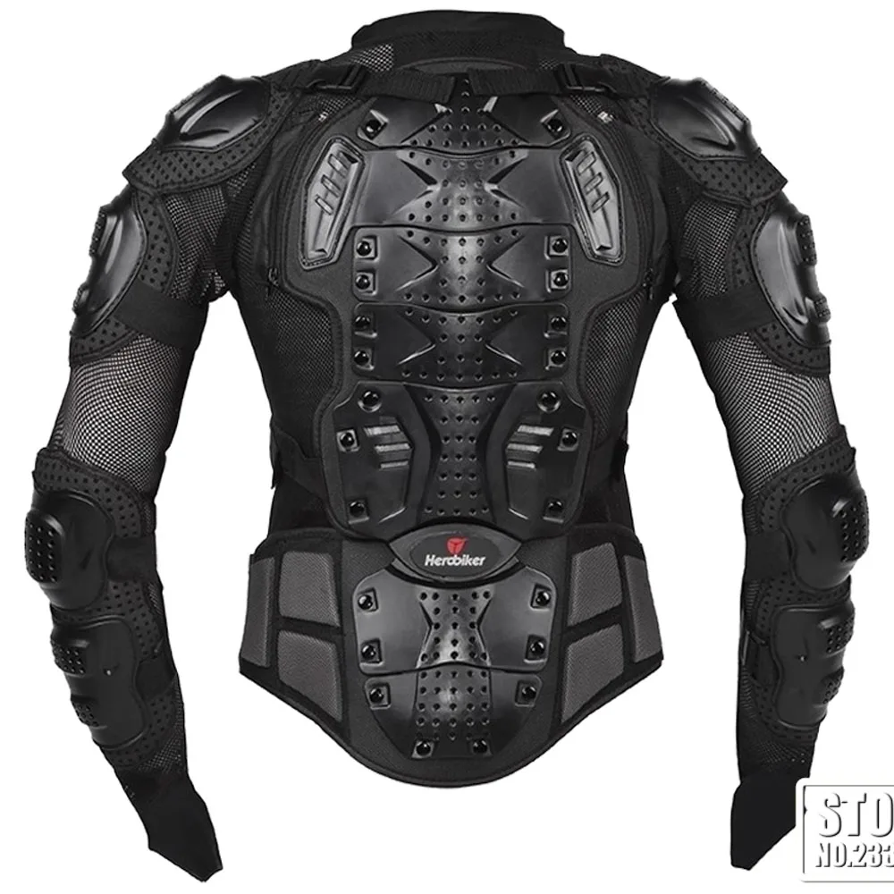 5XL Motorcycle Jackets Men&#39;s Full Body Armor Protection Jackets Motocross Enduro - £35.02 GBP+