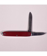 Colonial Prov USA Red 2 Blade Executive Pocket Knife Vtg - $9.89