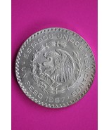Gem BU 1967 Mexico 1 Peso Libertad Silver Coin .100 Fine Authentic Genui... - $27.29 CAD