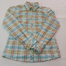 Columbia AL7255 Women’s Multicolor Cotton Blend Long Sleeve Button Up Sh... - $18.70