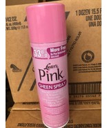 Luster&#39;s Pink Sheen Spray 14 oz (Pack of 12) USA Dealer Full Case - £58.42 GBP