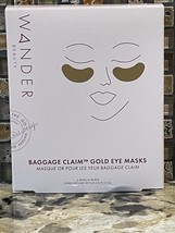 Wander Beauty - Baggage Claim Gold Eye Masks - 6 Pairs NEW in BOX - $313.48 MXN