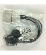 Genuine DB 25 serial male to VGA male 4 Channel Splitter for 4 Monitors - £15.68 GBP