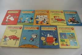  Charlie Brown Cyclopedia Set Volumes 1 - 9 Peanuts Hardcover 1980 - £19.20 GBP