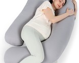 Pregnancy Pillows For Sleeping, U Shaped Full Body Pillow For Pregnancy ... - $76.99