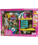 Barbie You Can Be Anything Hatch &amp; Gather Egg Farm with Coop Animals - $18.81