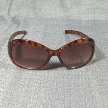 Nine West  Butterfly Tortoise Shell Sunglasses Oversized Wrap Radiant Le... - £13.33 GBP